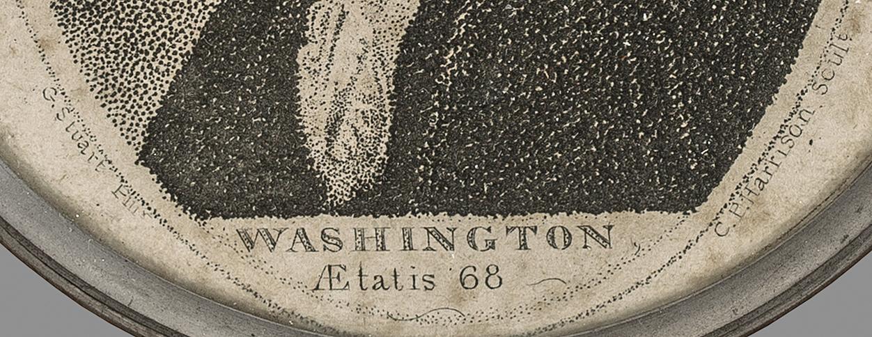 1965.2067 A Print, B Frame, detail 1