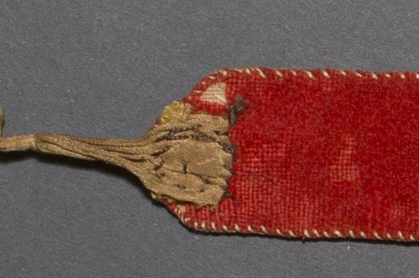 1965.2082.002 Garter, Verso Detail