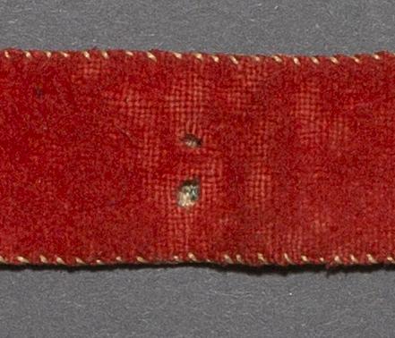 1965.2082.002 Garter, Verso Detail 3