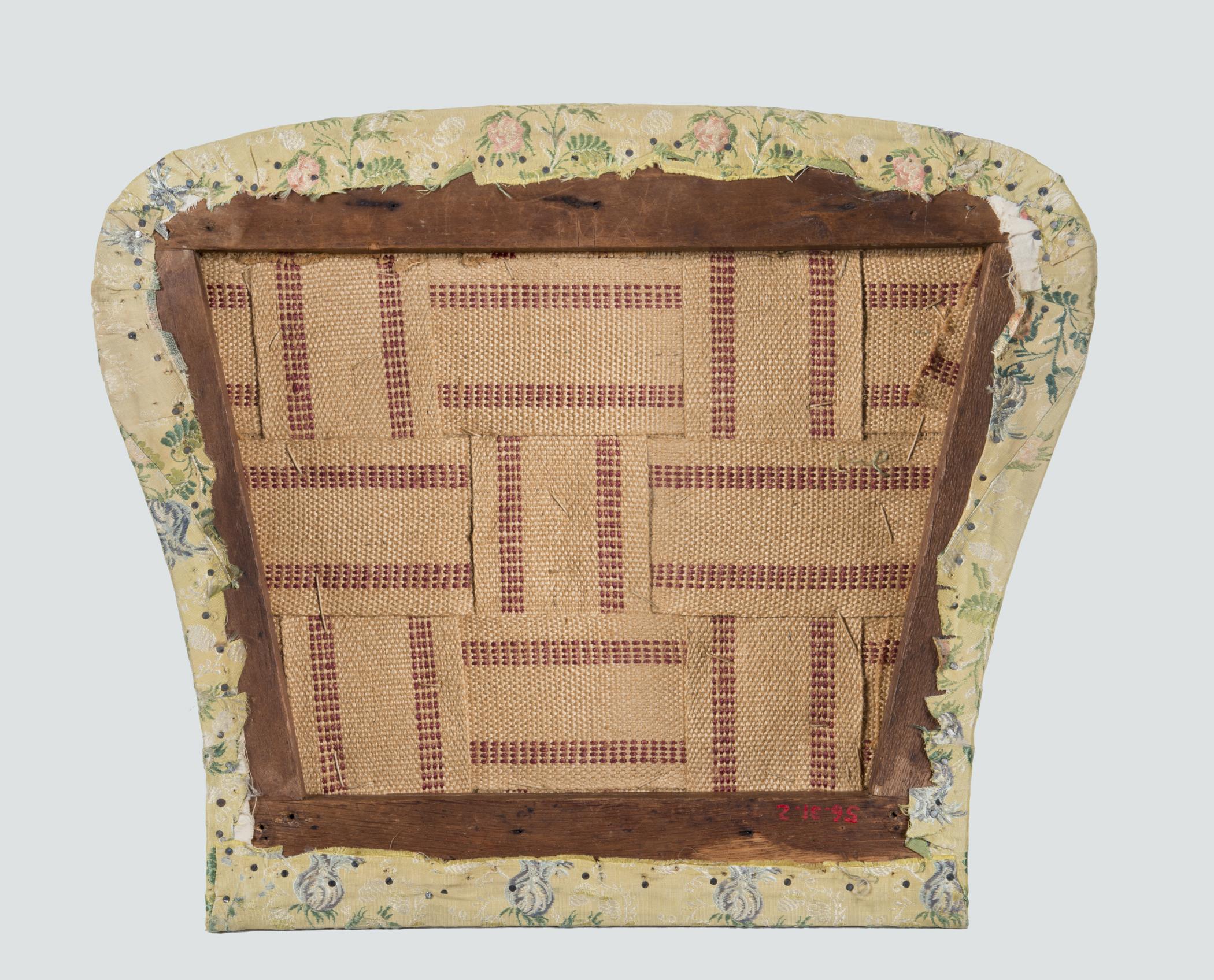 1984.0666.002 Slip seat, view 2, reverse