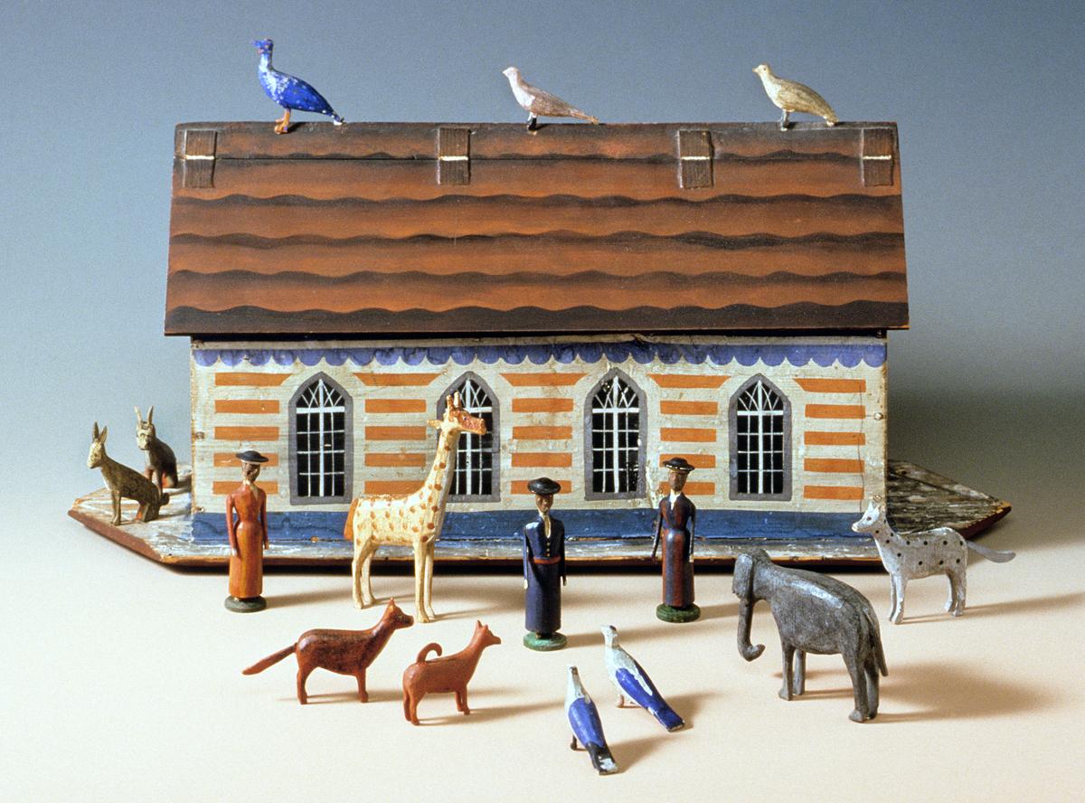 1965.2107.001-.120 Noah's Ark with Animals, View 2