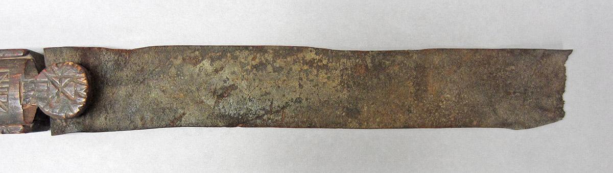 1965.2139 A,B, Razor box with strop, strop side 1