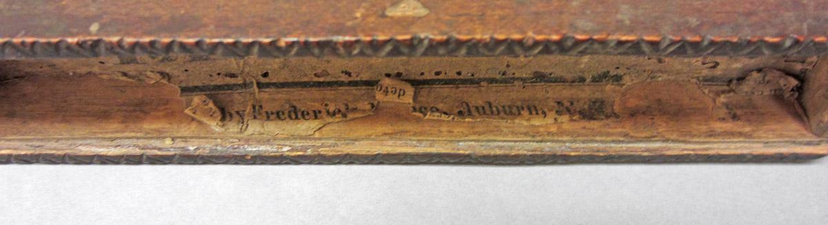 1965.2139 A,B, Razor box with strop, inside detail 2