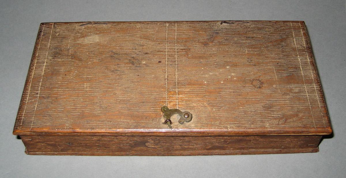 1965.2142 A-X Box, Scale, and Weights (detail)