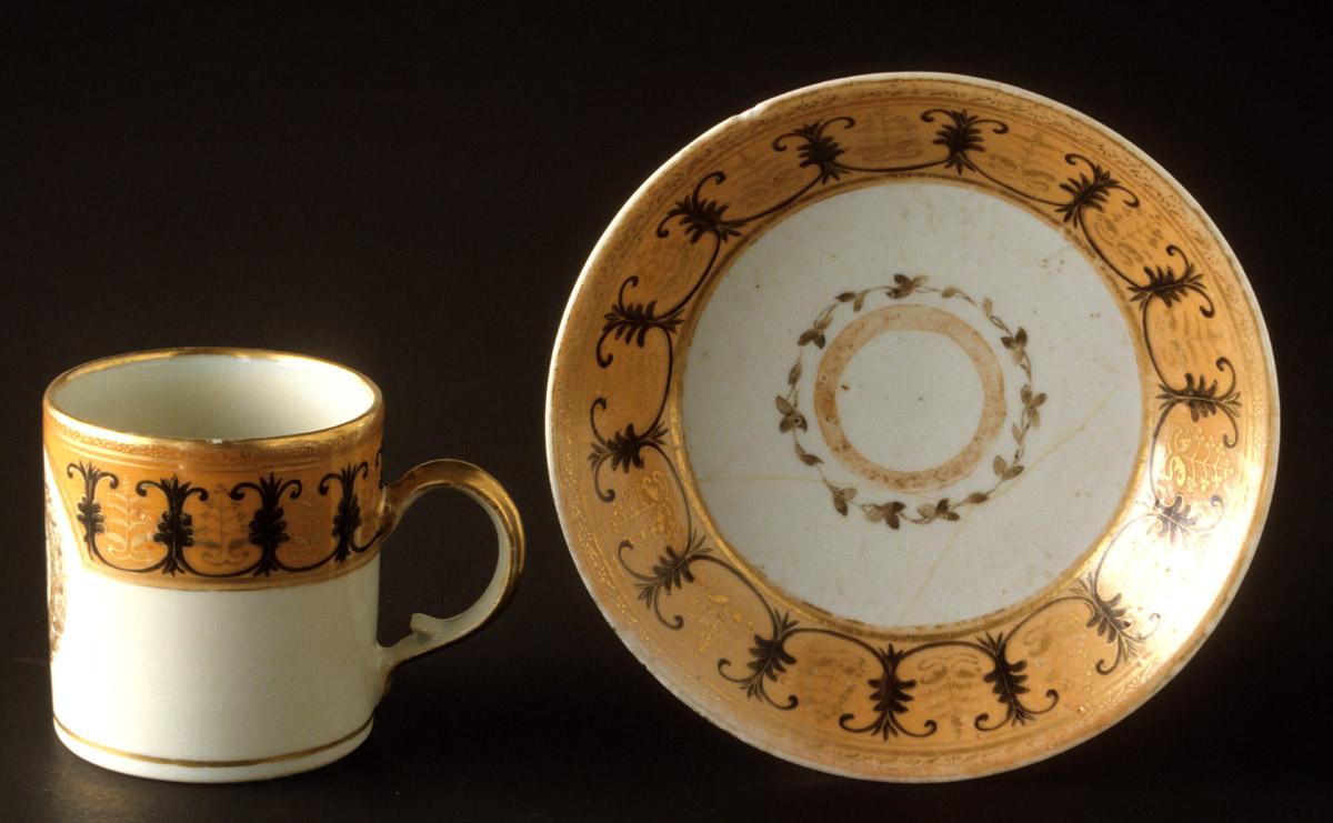 1956.0038.022 Coffee cup, .024 Saucer