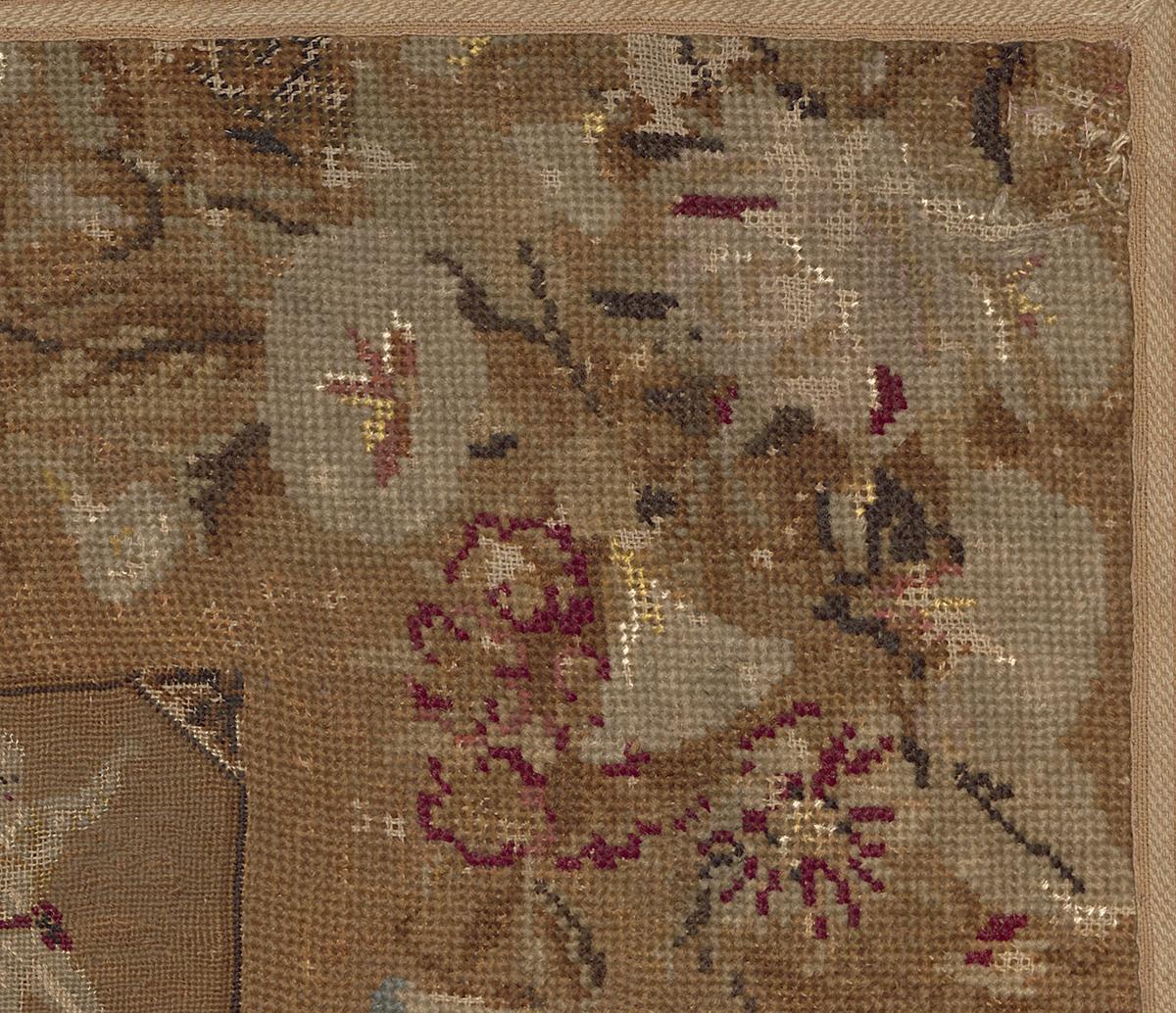1965.2378 Table cover, Detail 13
