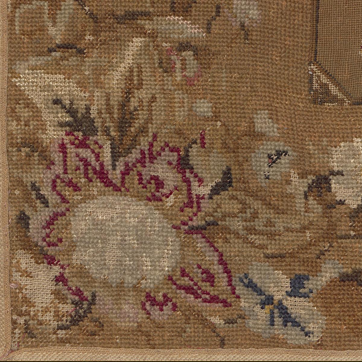 1965.2378 Table cover, Detail 17