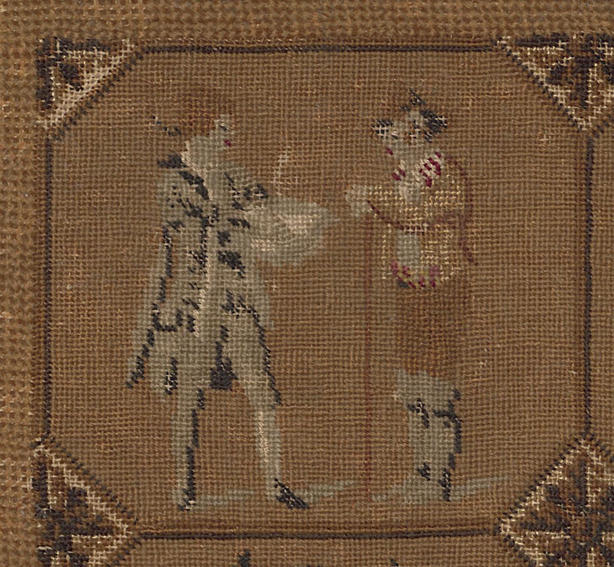 1965.2378 Table cover, Detail 2