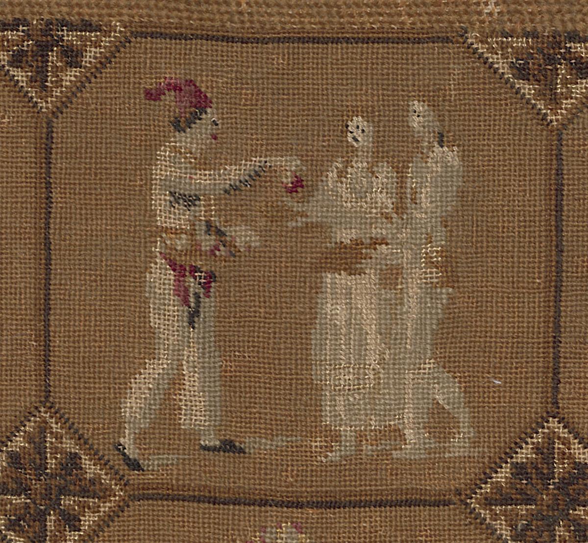 1965.2378 Table cover, Detail 3