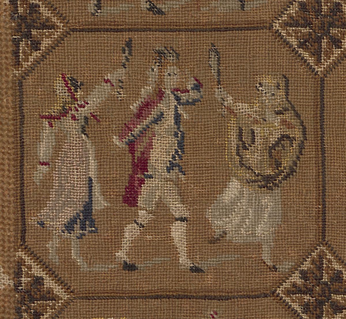 1965.2378 Table cover, Detail 5