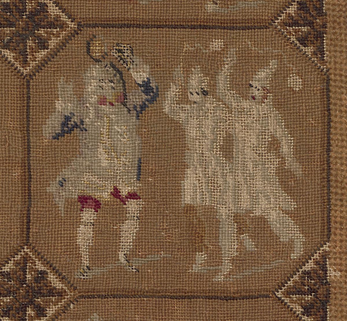 1965.2378 Table cover, Detail 7
