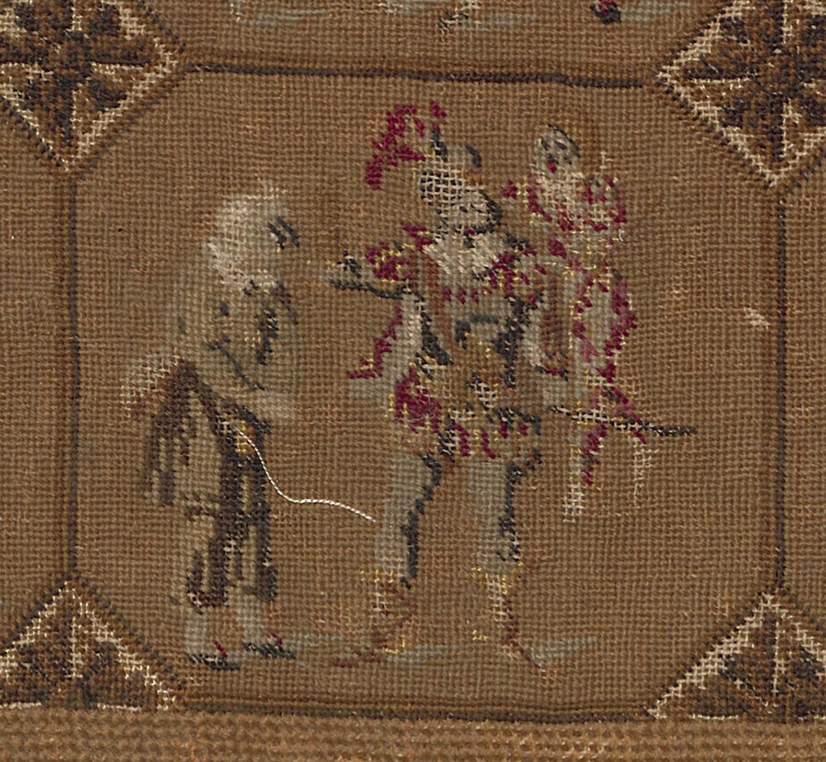 1965.2378 Table cover, Detail 9