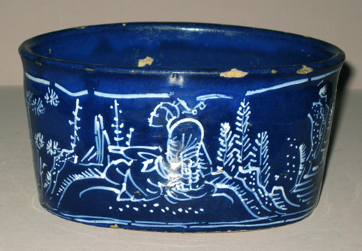 1965.2424 Delftware potting pot