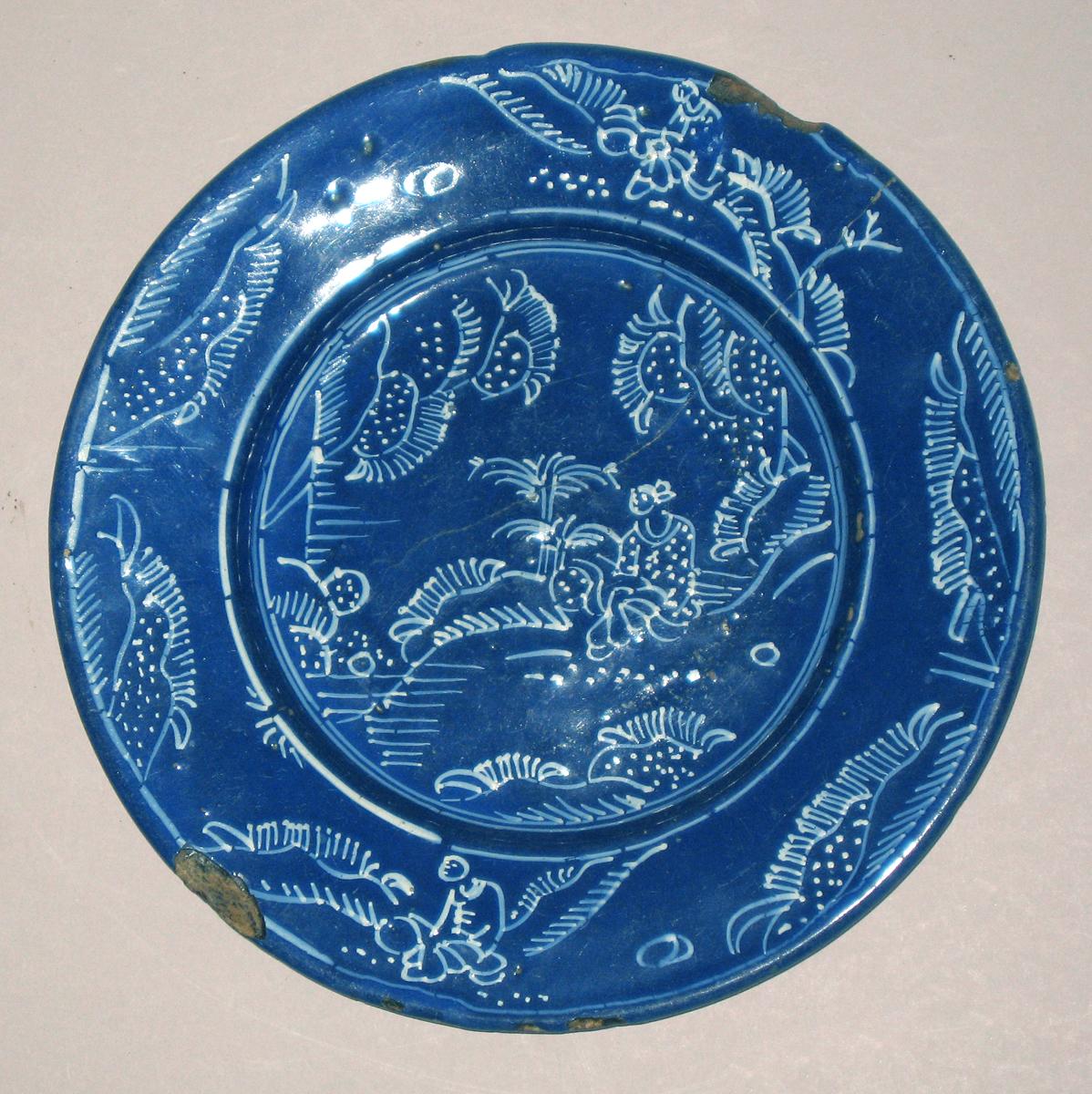 1965.2425 Delftware plate