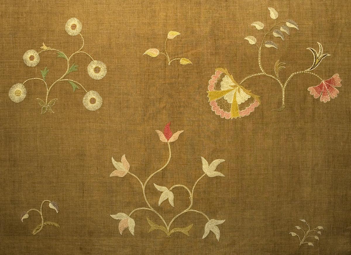 1965.2512.003 Bed Hanging, Side Curtain, Pattern Detail #2
