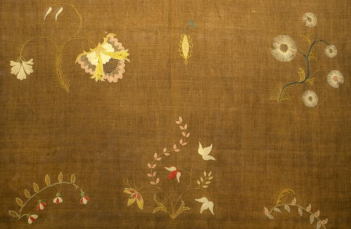 1965.2512.004 Bed Hanging, Side Curtain, Pattern Detail