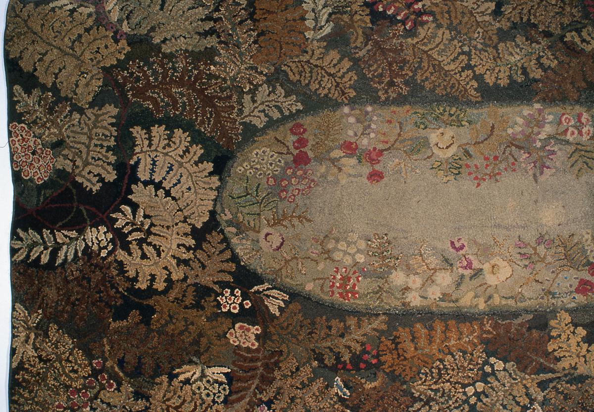 1965.2526 Rug, Hooked rug (view 1)