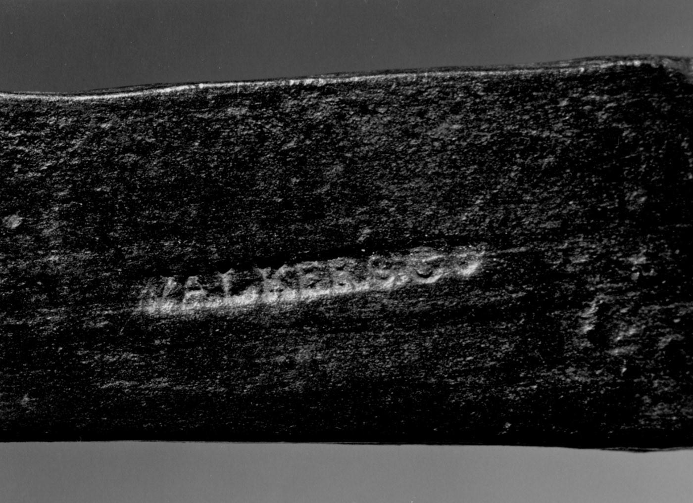 1965.2707 Fry pan (detail)
