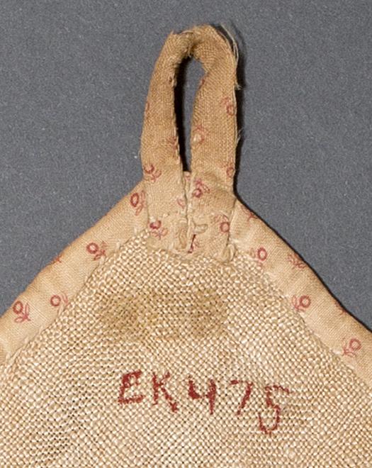 1965.2709 Pot Holder, Verso Detail 2