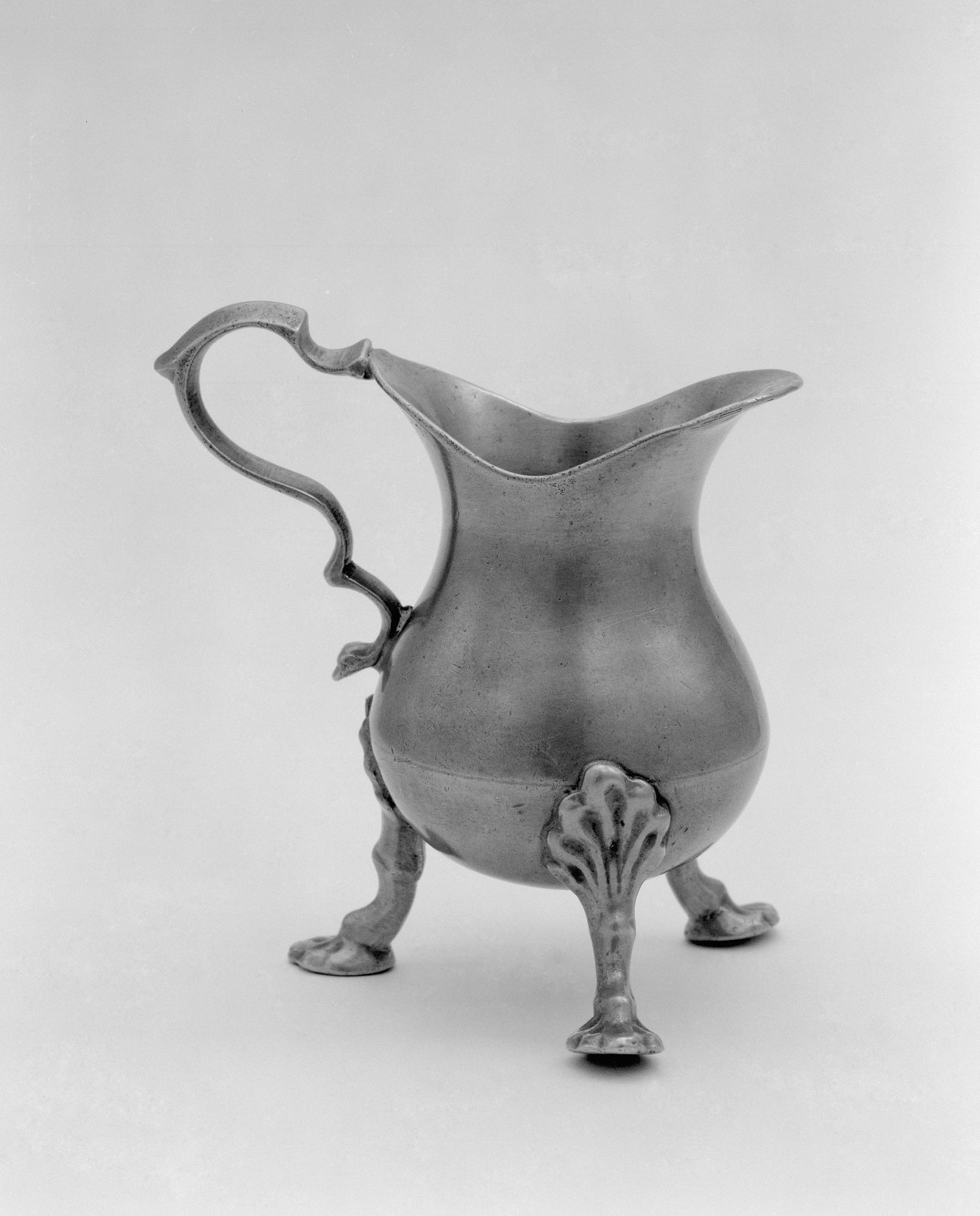 1965.2756 Pewter cream pot