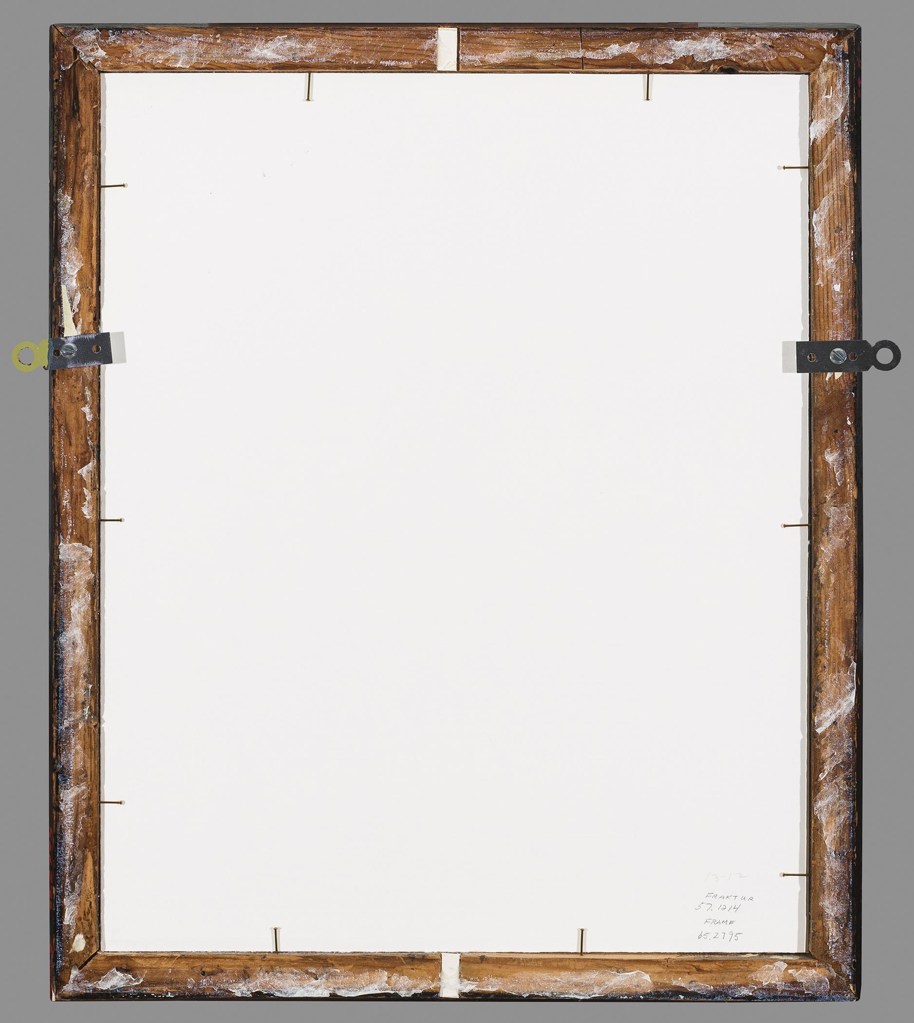 1965.2795 Frame, view 2, reverse