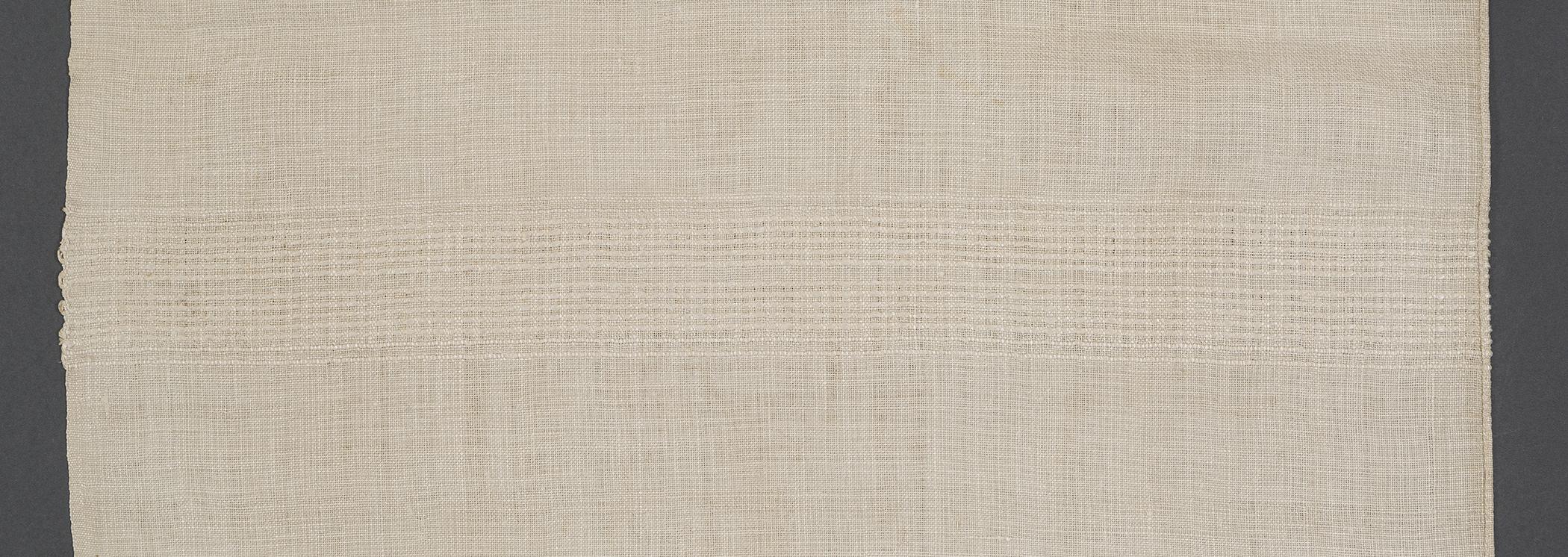 1965.2800 Towel, reverse, detail 4