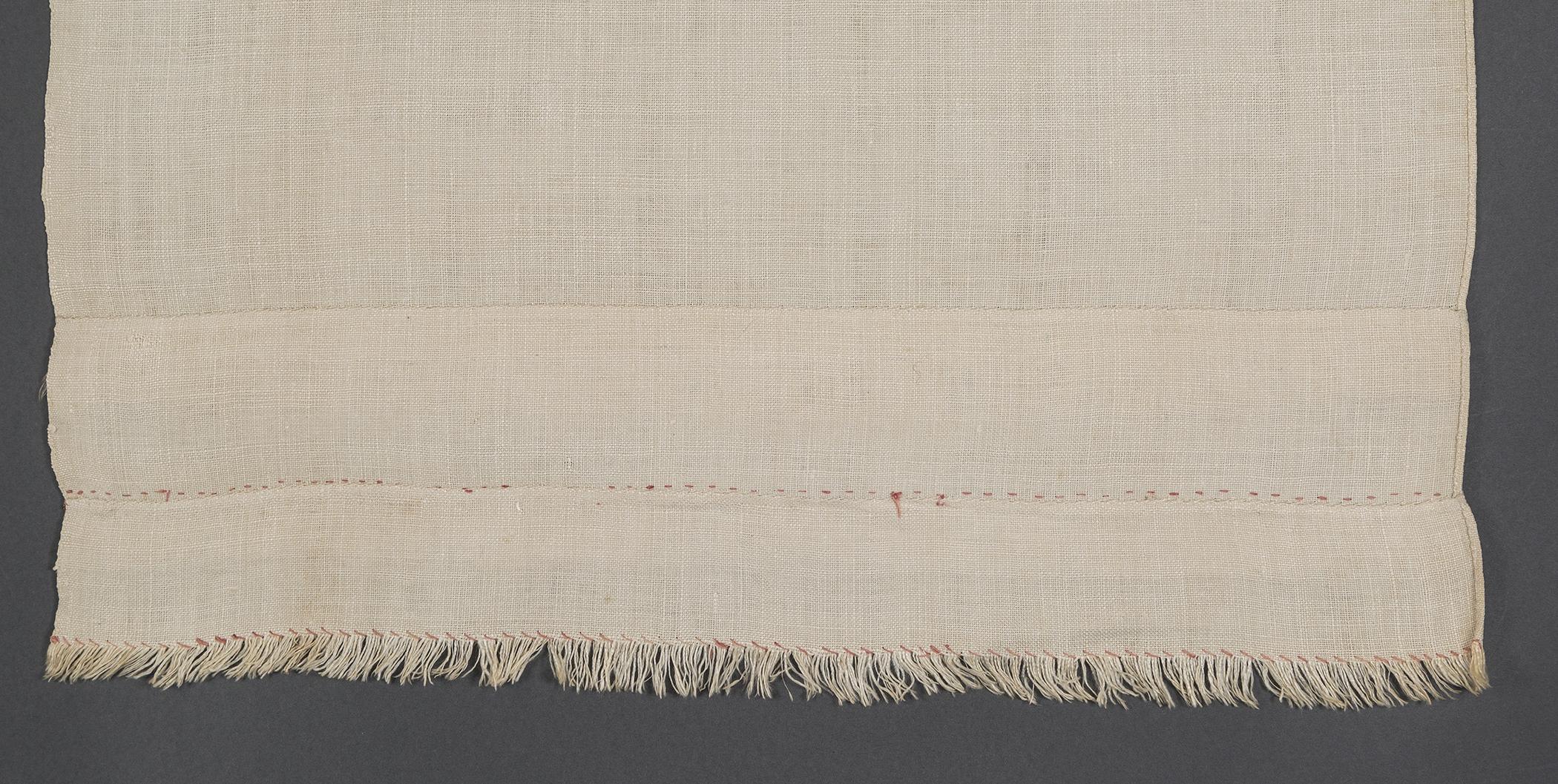 1965.2800 Towel, reverse, detail 6