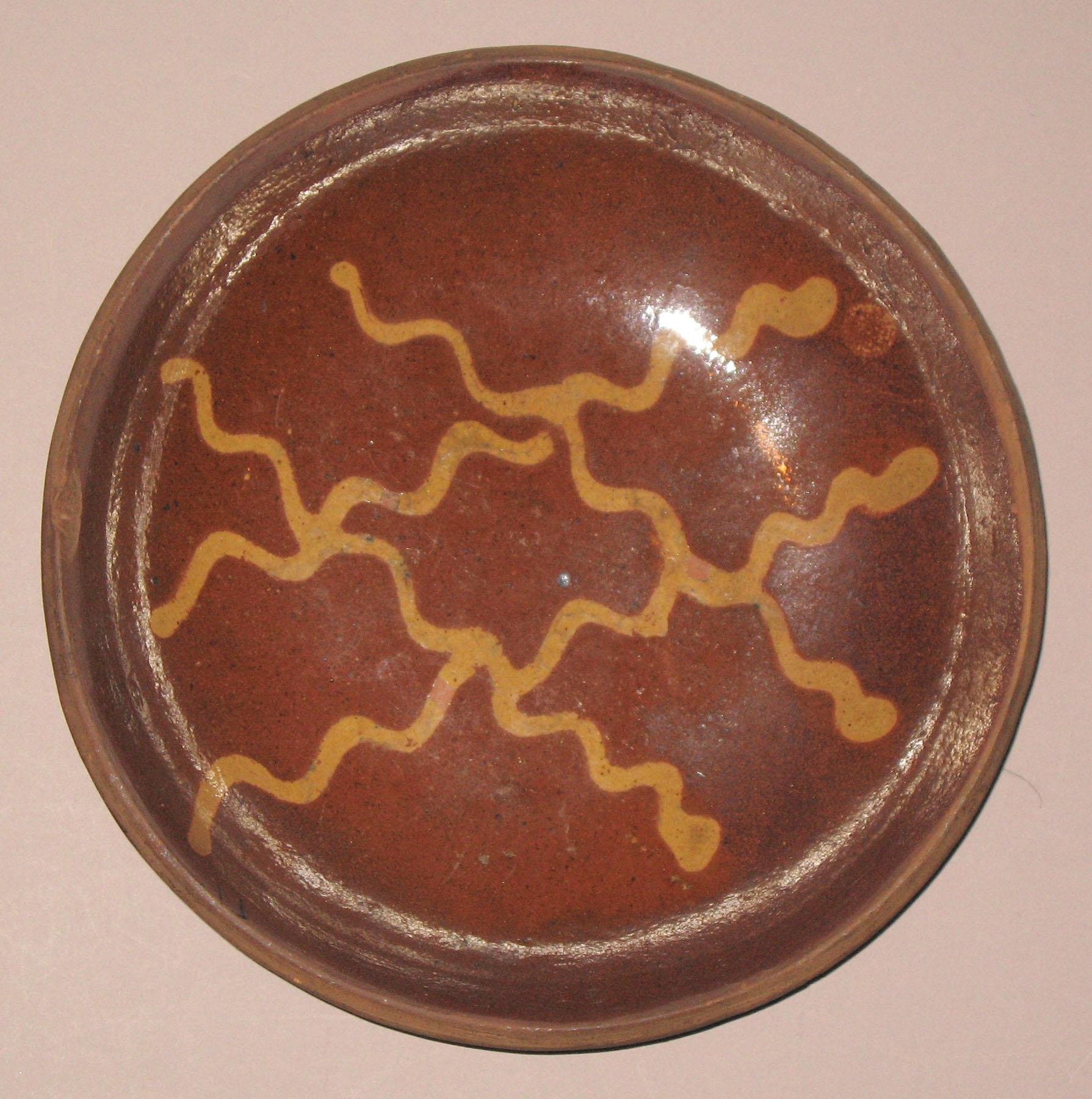 1965.2806.001 Slipware dish