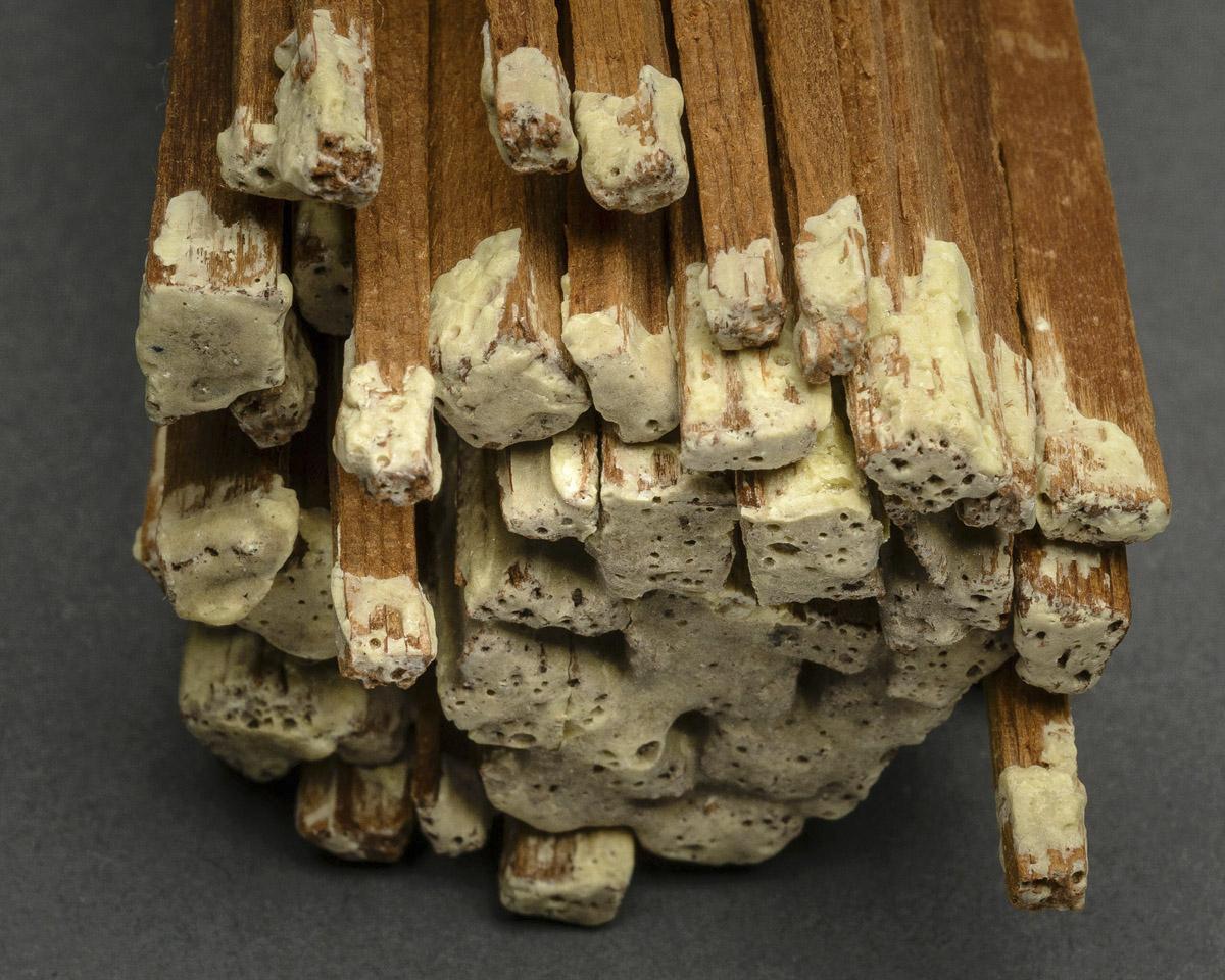1965.2229 Matches, 1965.2826.001-.005 Matches, detail 2