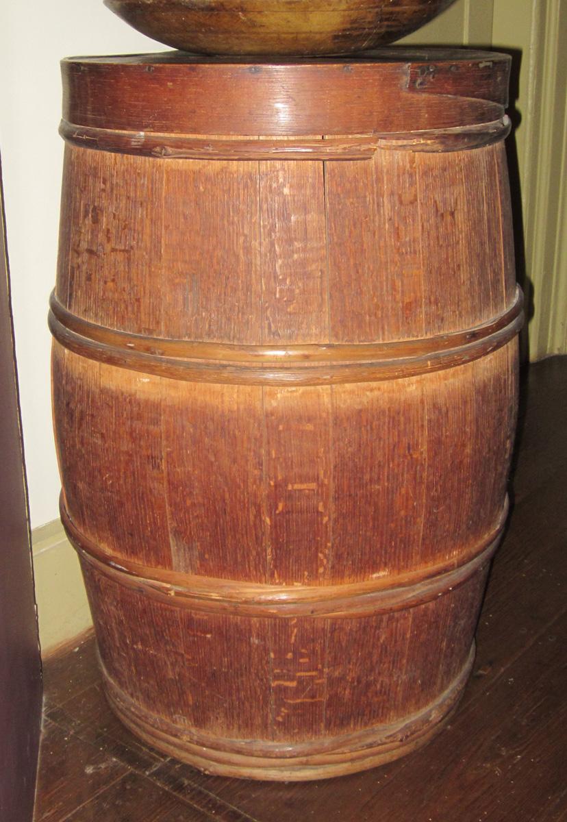 1965.2840 A, B Barrel or cask
