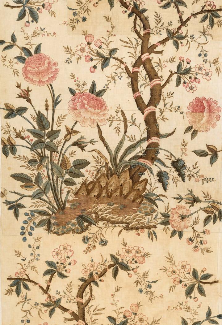 T202 textile, printed design repeat