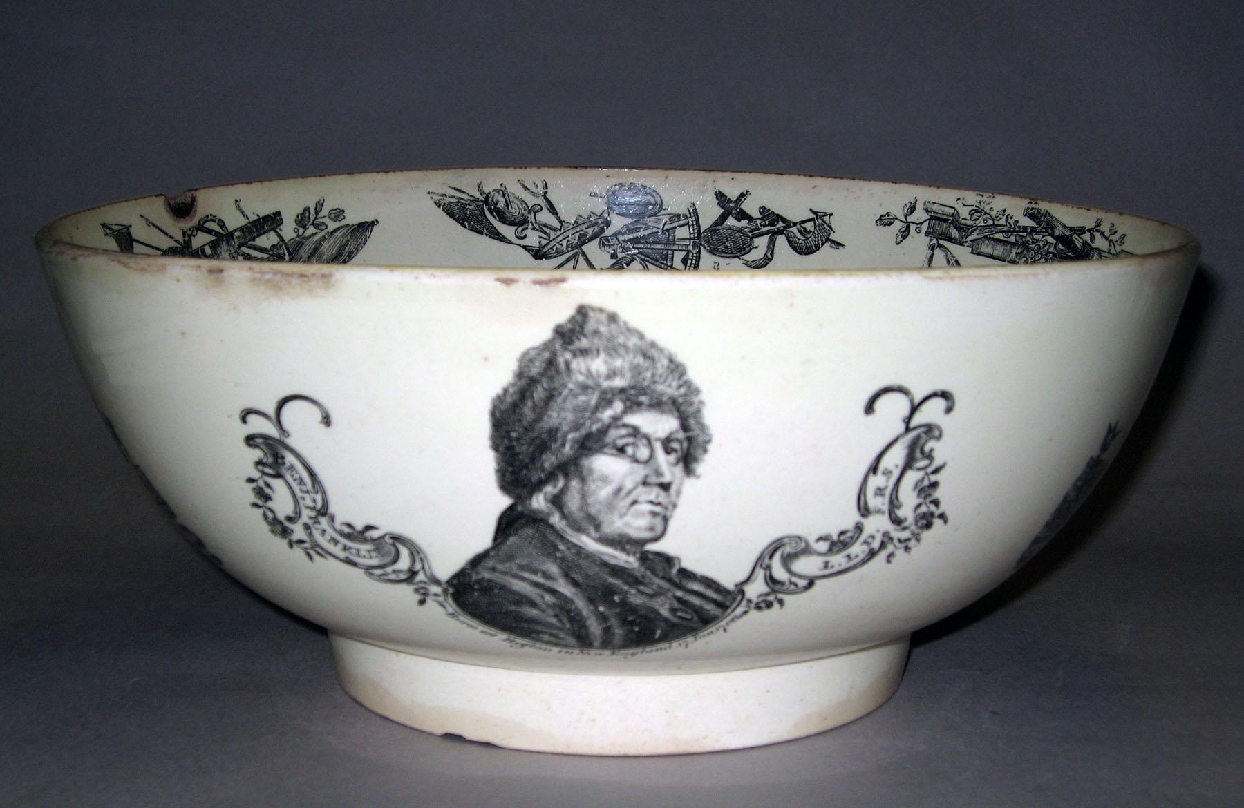 1965.2863 Creamware bowl (profile 2)