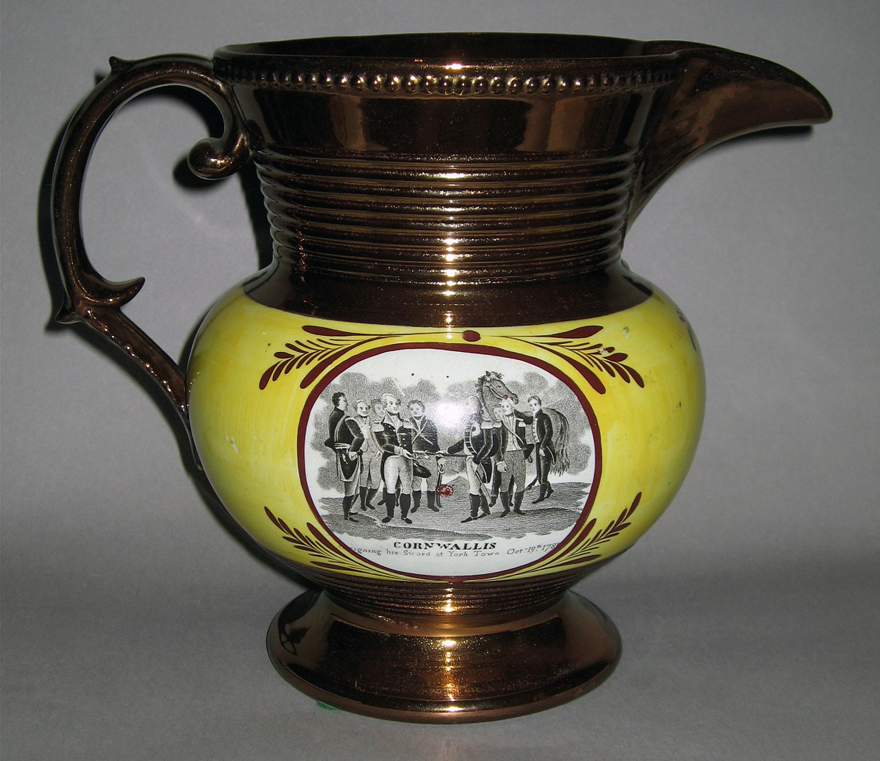 1965.2892 Lusterware pitcher