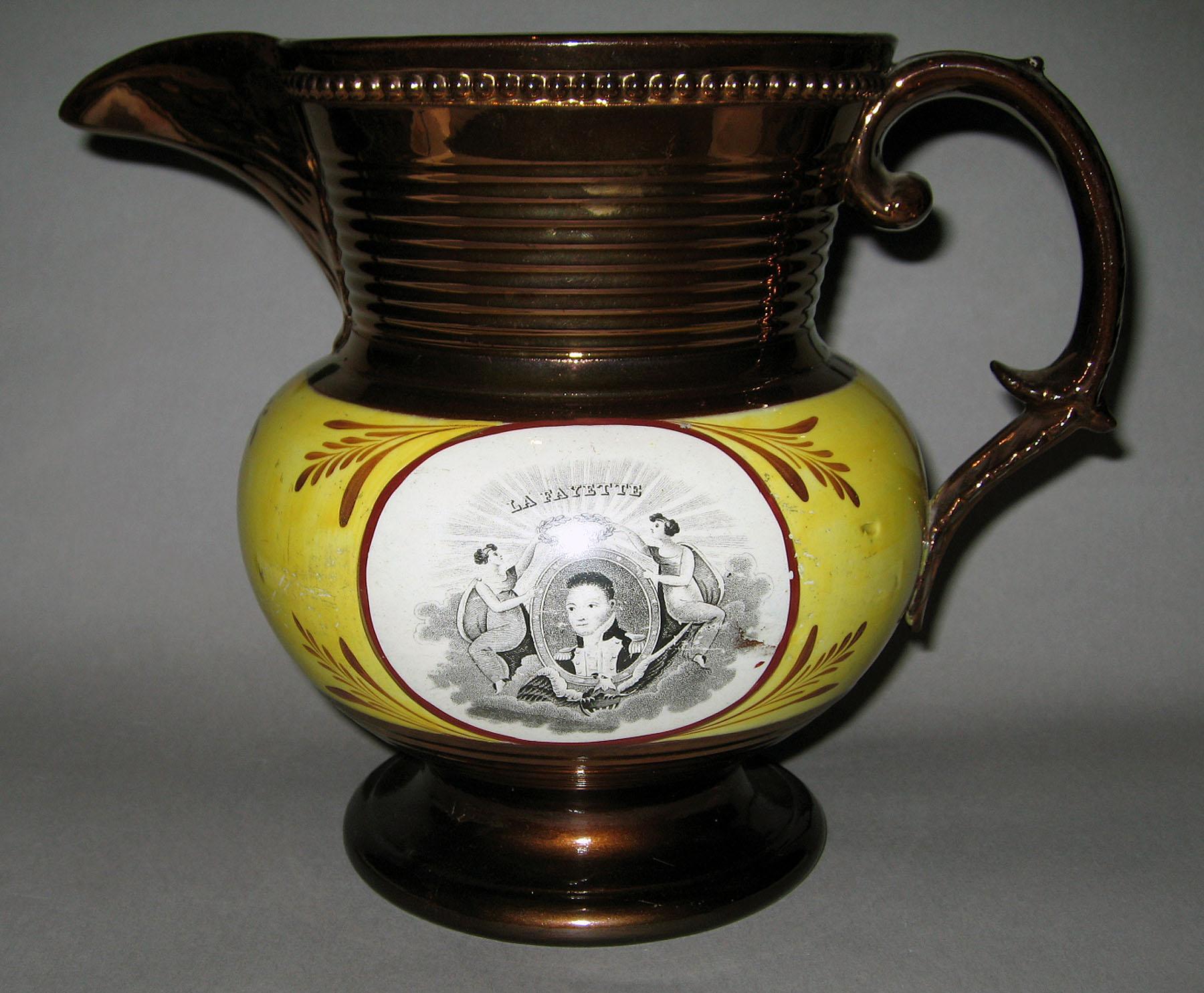 1965.2893 Lusterware pitcher