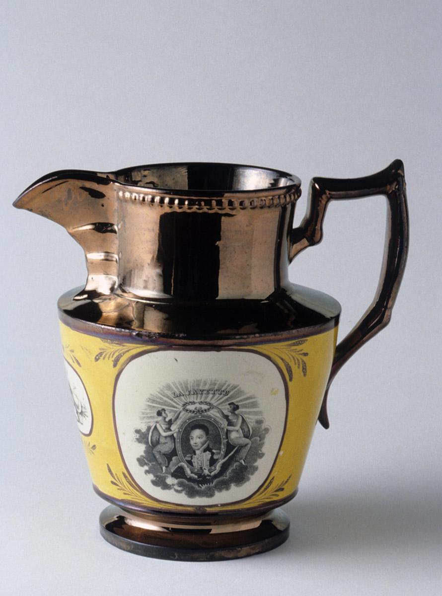 1965.2894 Lusterware pitcher (view 2)