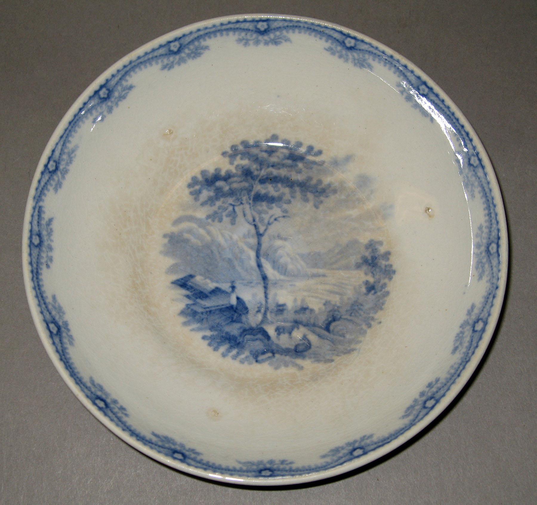 1965.2915.013 Ridgway earthenware saucer