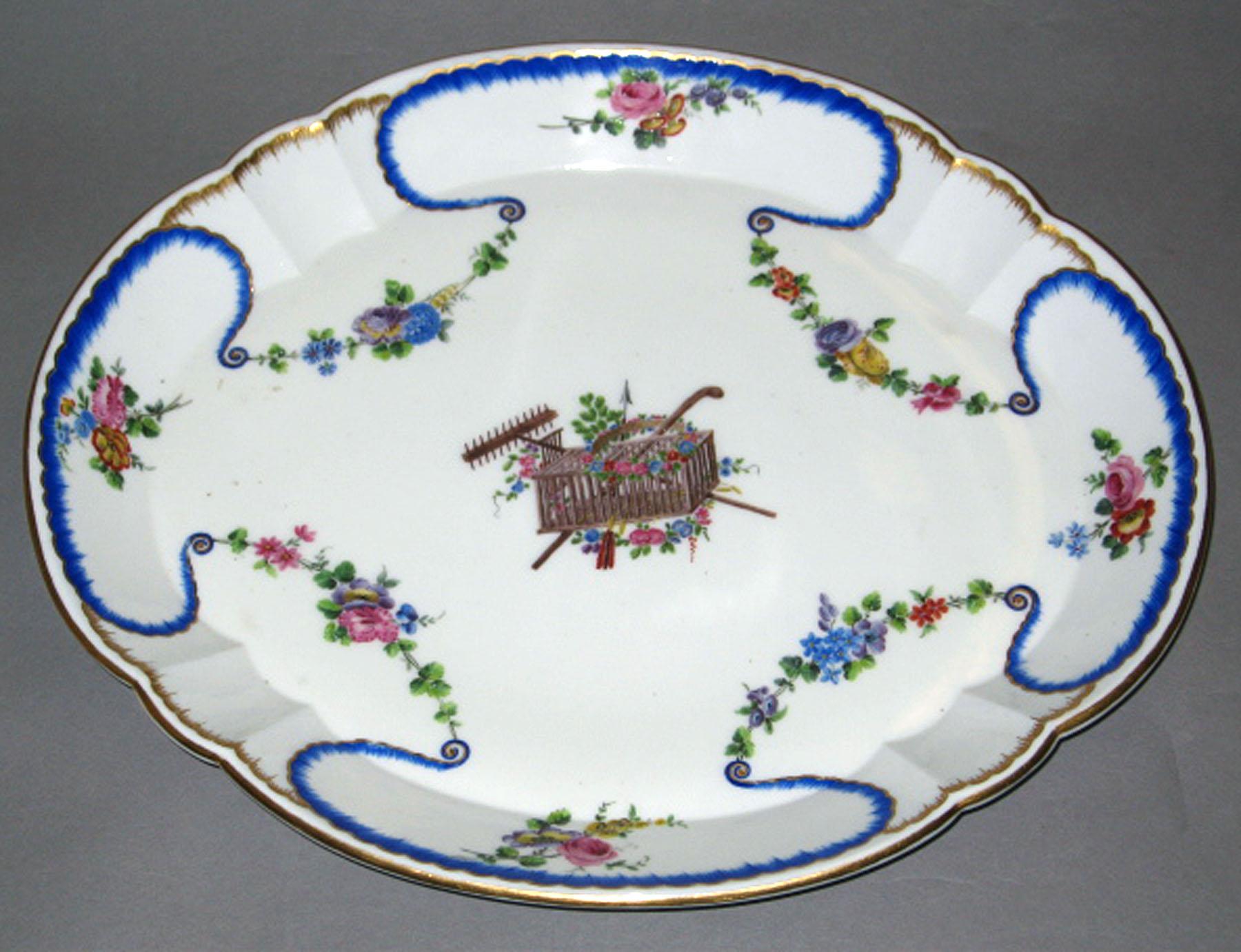 1965.2919.002 Sevres porcelain dish