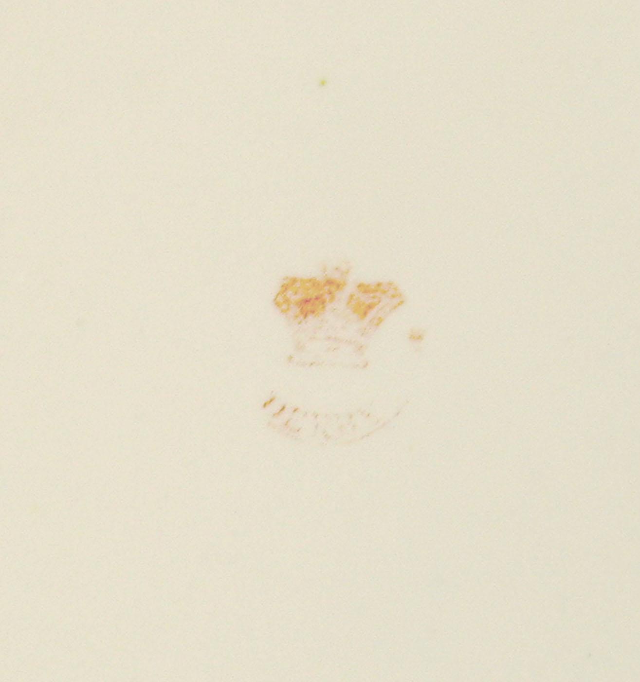 1965.2921.004 A, B Dish (mark)
