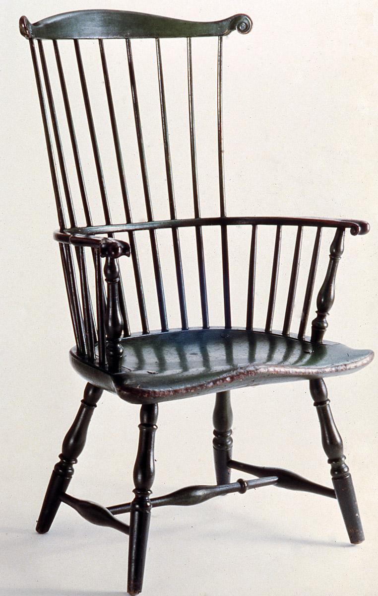 1965.3026 Chair, Windsor Arm chair