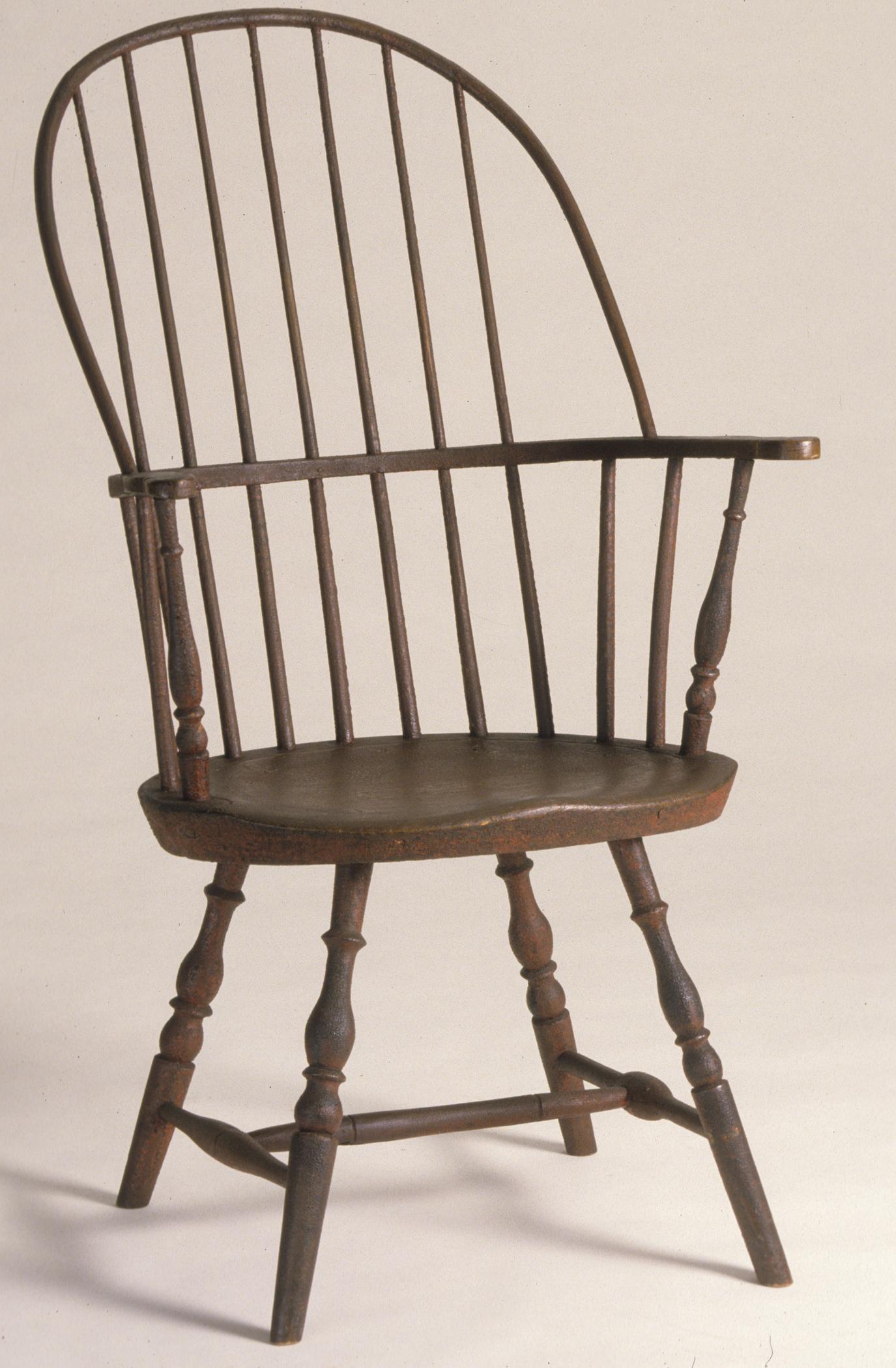 1965.3027 Chair, Windsor Armchair