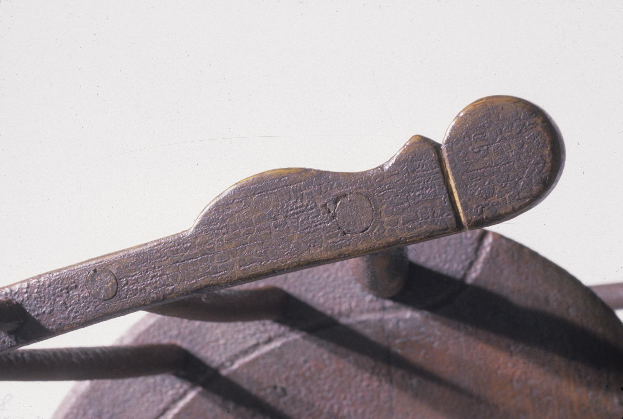 1965.3027 Chair, Windsor Armchair, Detail 1