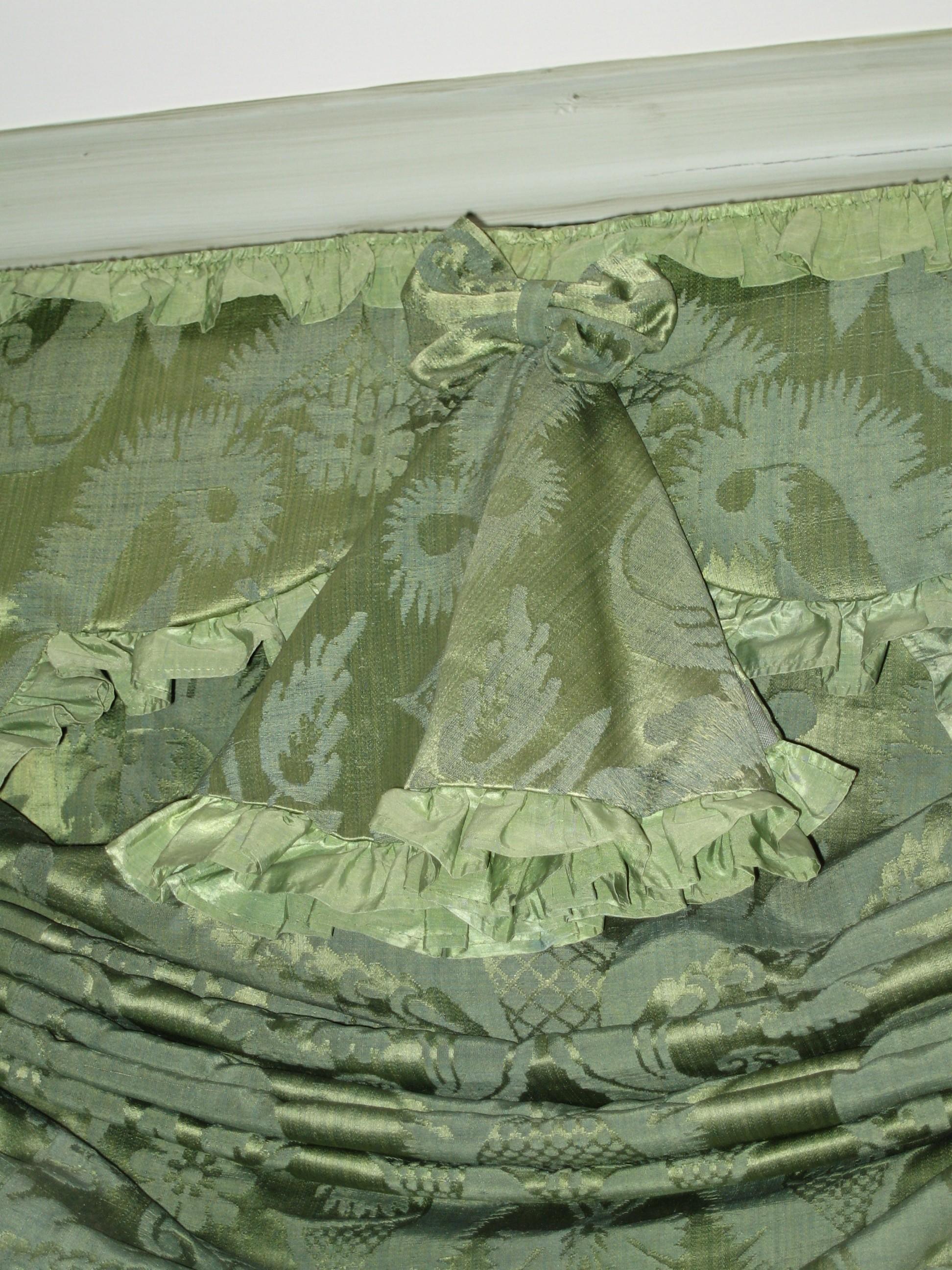 Morattico Hall Valance closeup