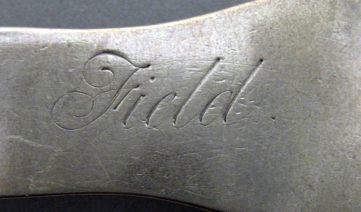 1965.3051 Silver Spoon engraving