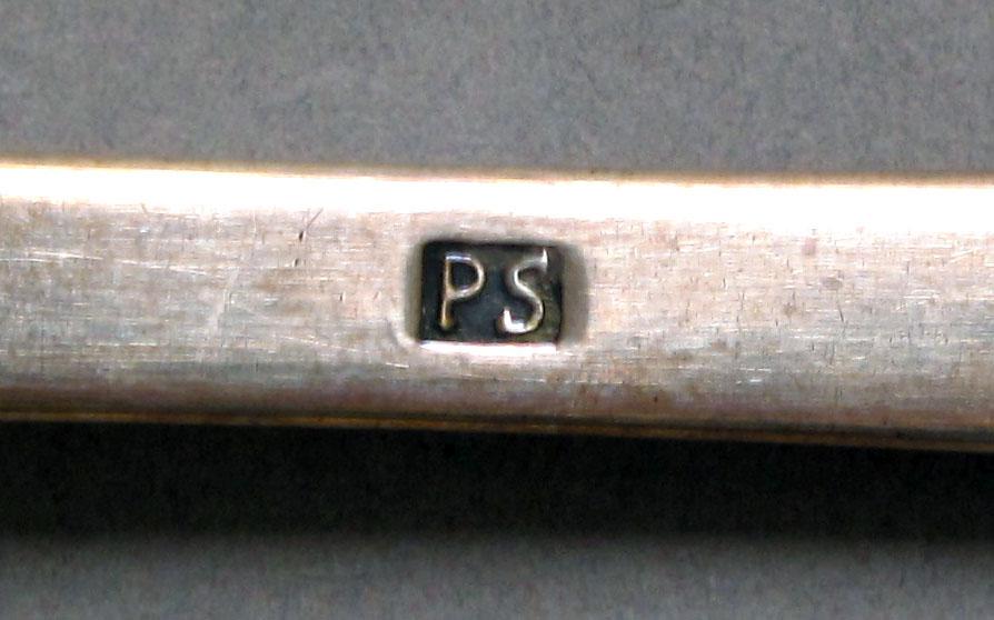 1965.3056 Silver spoon mark