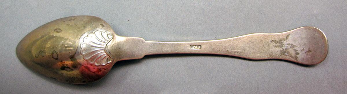 1965.3058 Silver spoon underside