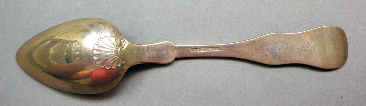 1965.3059 Silver spoon underside