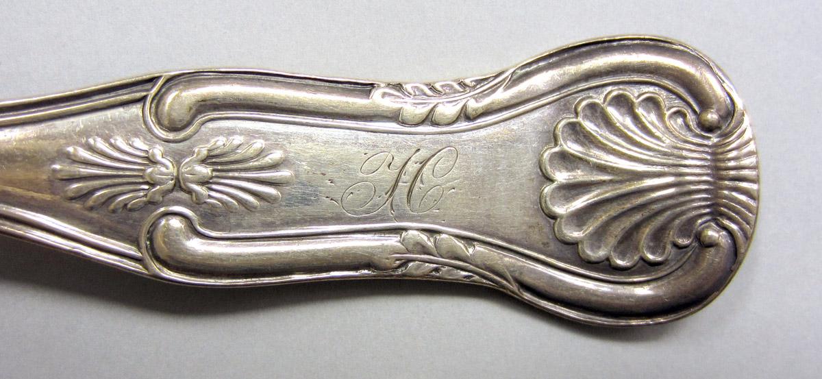 1965.3065 Silver Fork engraving