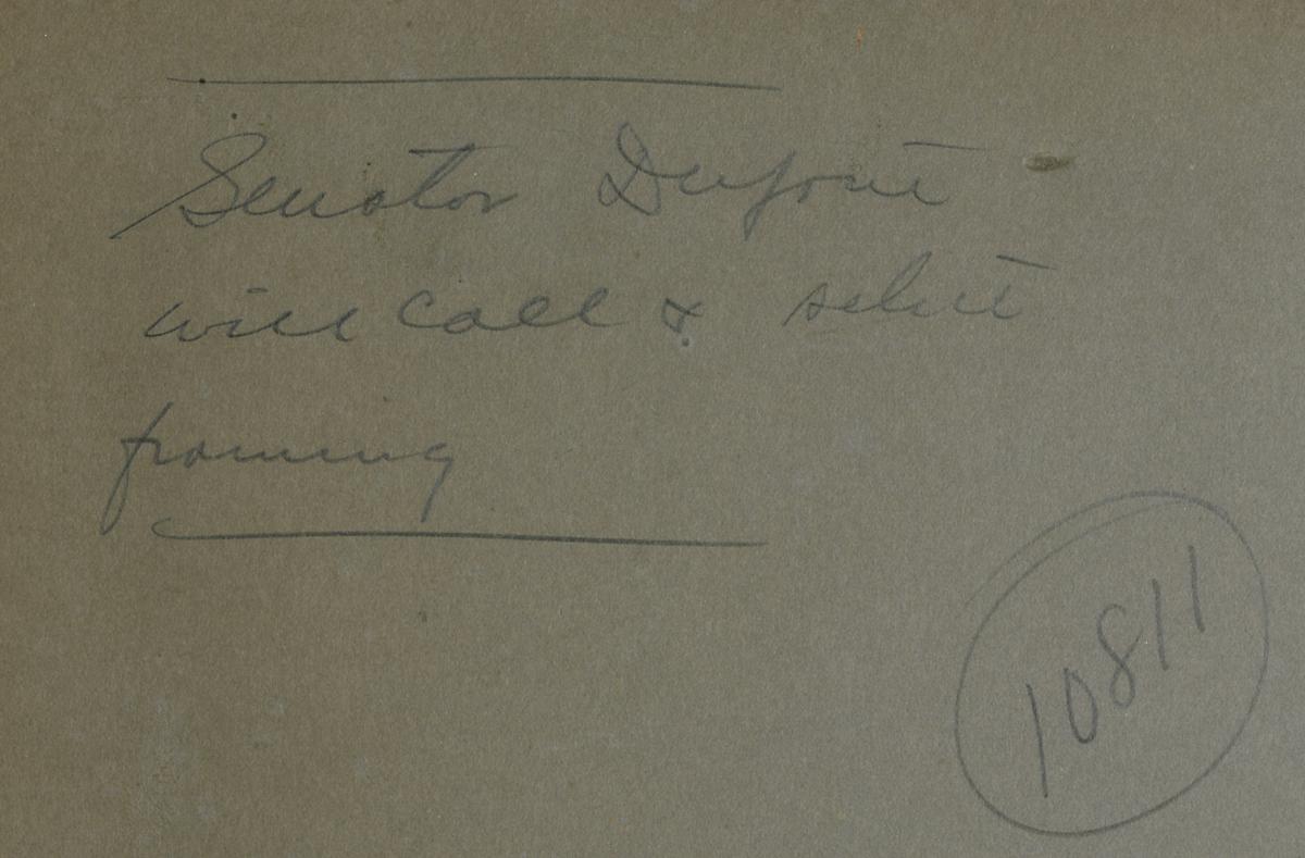 1965.3579 Photograph, Verso Detail