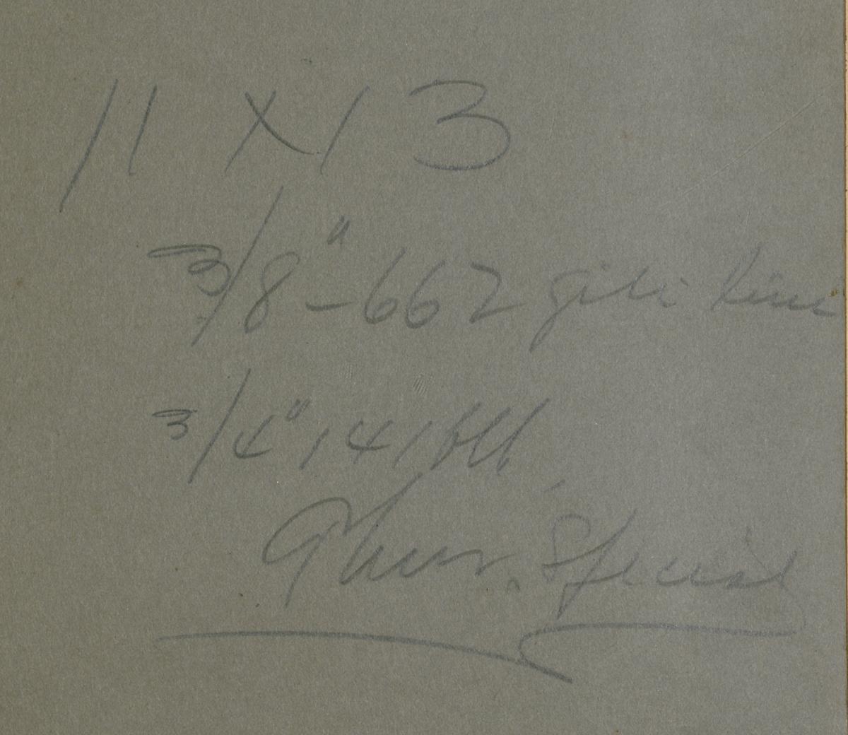 1965.3579 Photograph, Verso Detail 2