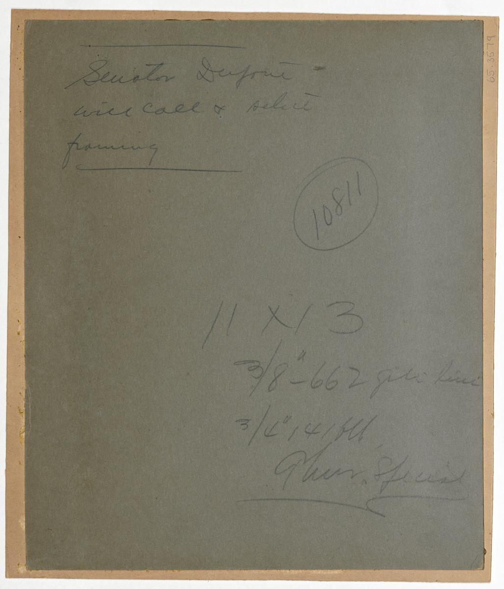 1965.3579 Photograph, Verso